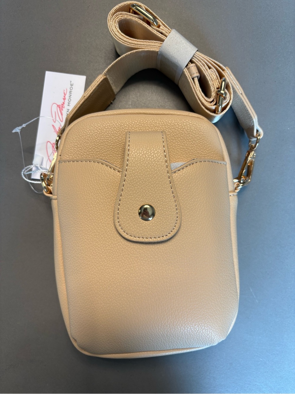 Marilyn Monroe Beige Crossbody